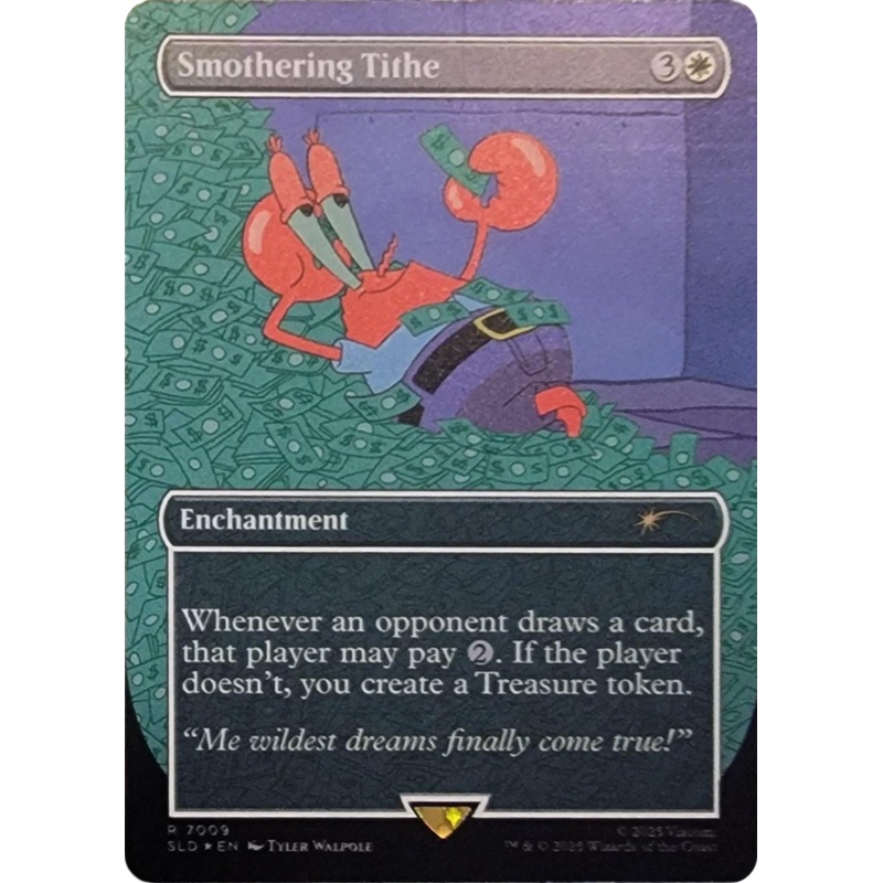 Smothering Tithe (7009) (Rainbow Foil) [Secret Lair Drop Series]