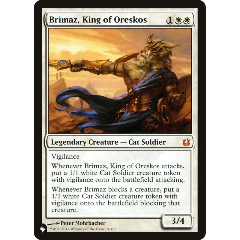 Brimaz, King of Oreskos [The List]