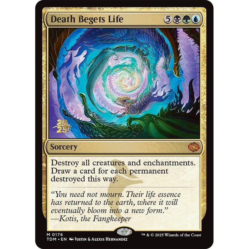 Death Begets Life [Tarkir: Dragonstorm Prerelease Cards]