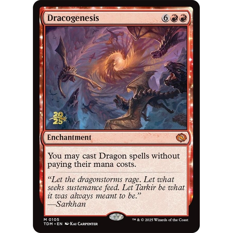 Dracogenesis [Tarkir: Dragonstorm Prerelease Promos]