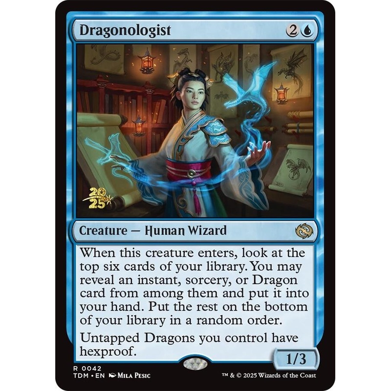 Dragonologist [Tarkir: Dragonstorm Prerelease Cards]