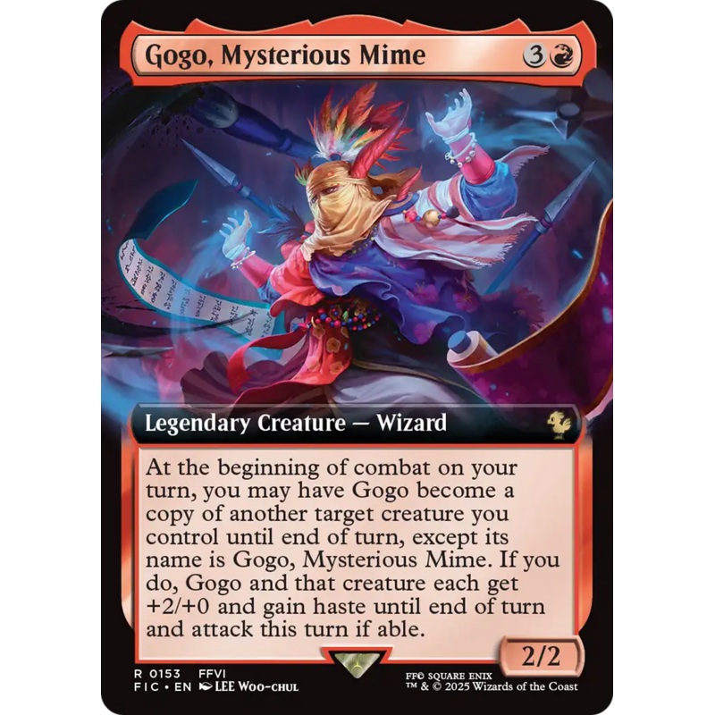 Gogo, Mysterious Mime (Extended Art) [FINAL FANTASY Commander]