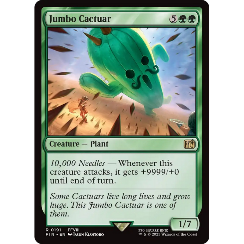 Jumbo Cactuar [FINAL FANTASY]