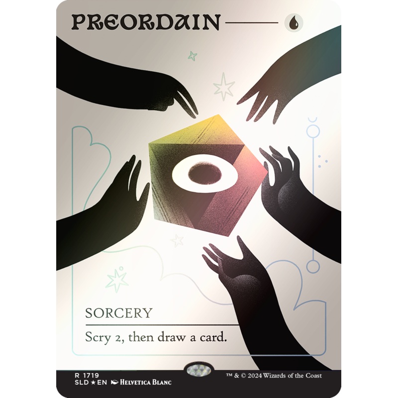 Preordain (1719) (Rainbow Foil) [Secret Lair Drop Series]