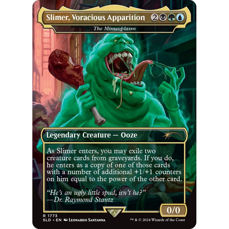Slimer, Voracious Apparition - The Mimeoplasm [Secret Lair Drop Series]