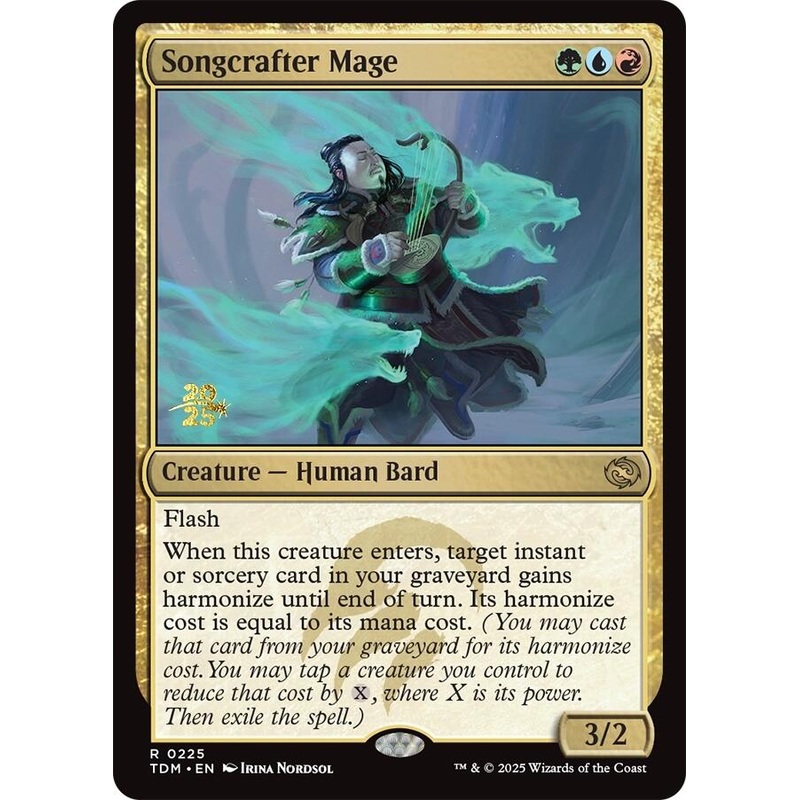 Songcrafter Mage [Tarkir: Dragonstorm Prerelease Promos]