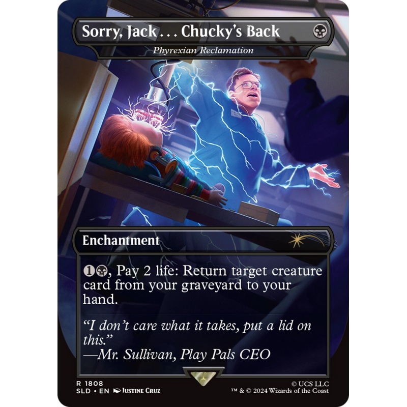 Sorry, Jack . . . Chucky's Back - Phyrexian Reclamation [Secret Lair Drop Series]