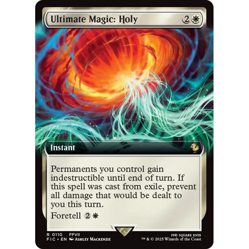 Ultimate Magic: Holy (Extended Art) [FINAL FANTASY Commander]