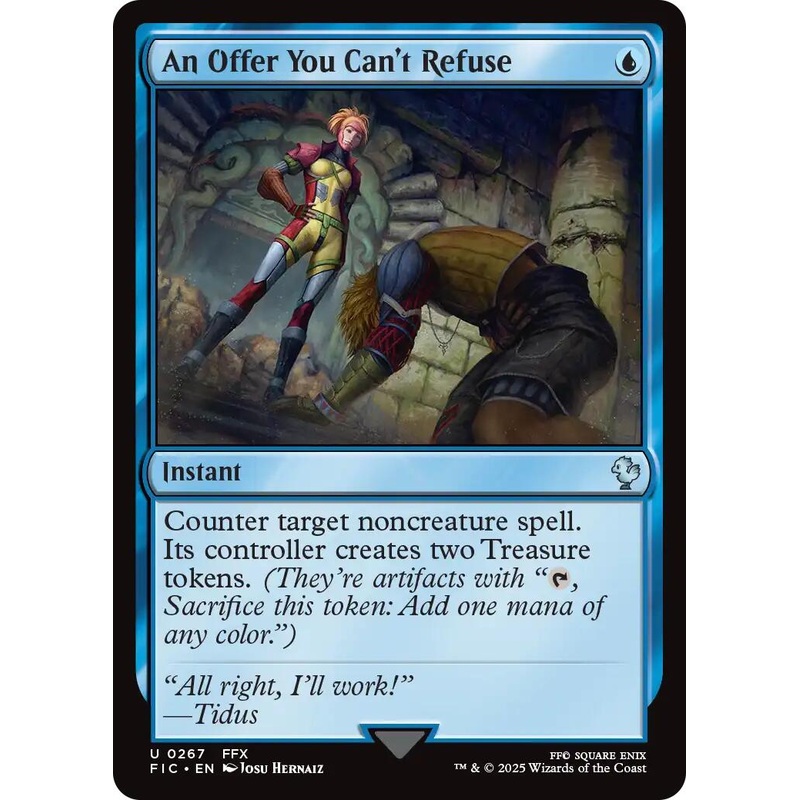 An Offer You Can't Refuse (Surge Foil) [FINAL FANTASY Commander]