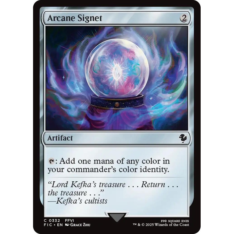 Arcane Signet (0332) (Surge Foil) [FINAL FANTASY Commander]