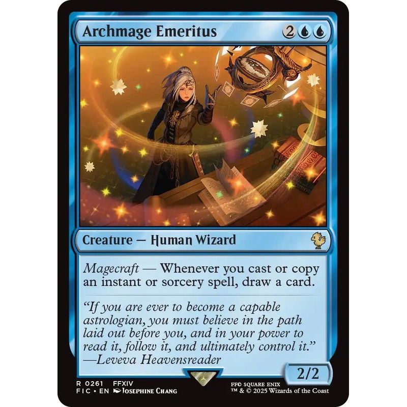 Archmage Emeritus (Surge Foil) [FINAL FANTASY Commander]