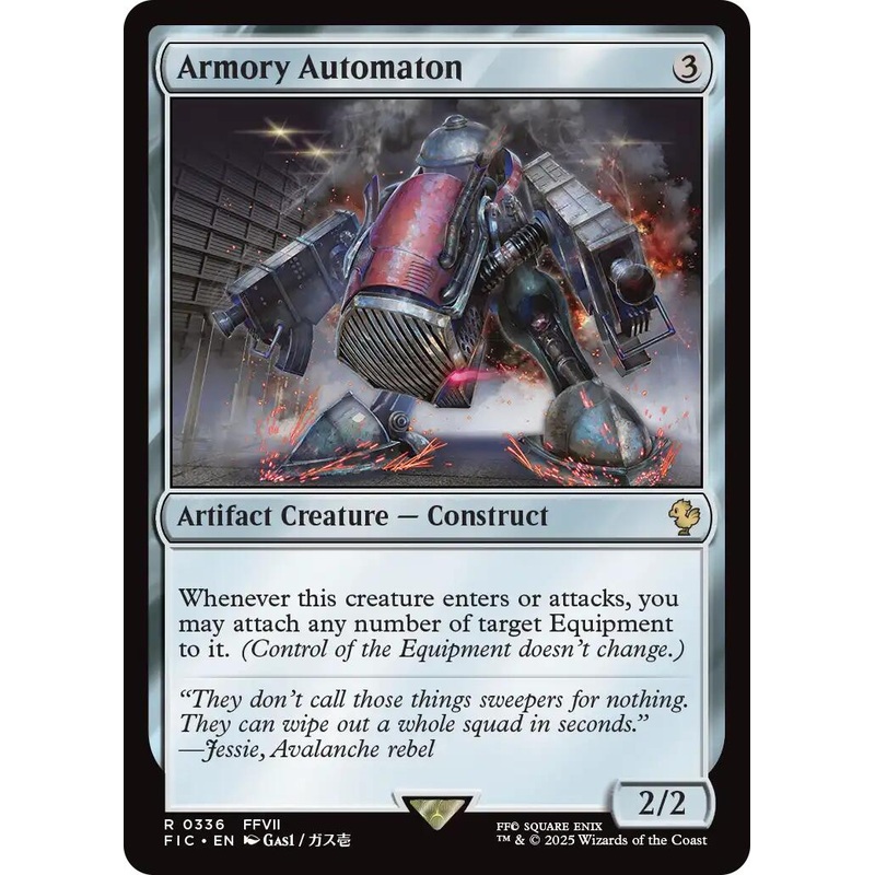 Armory Automaton (Surge Foil) [FINAL FANTASY Commander]