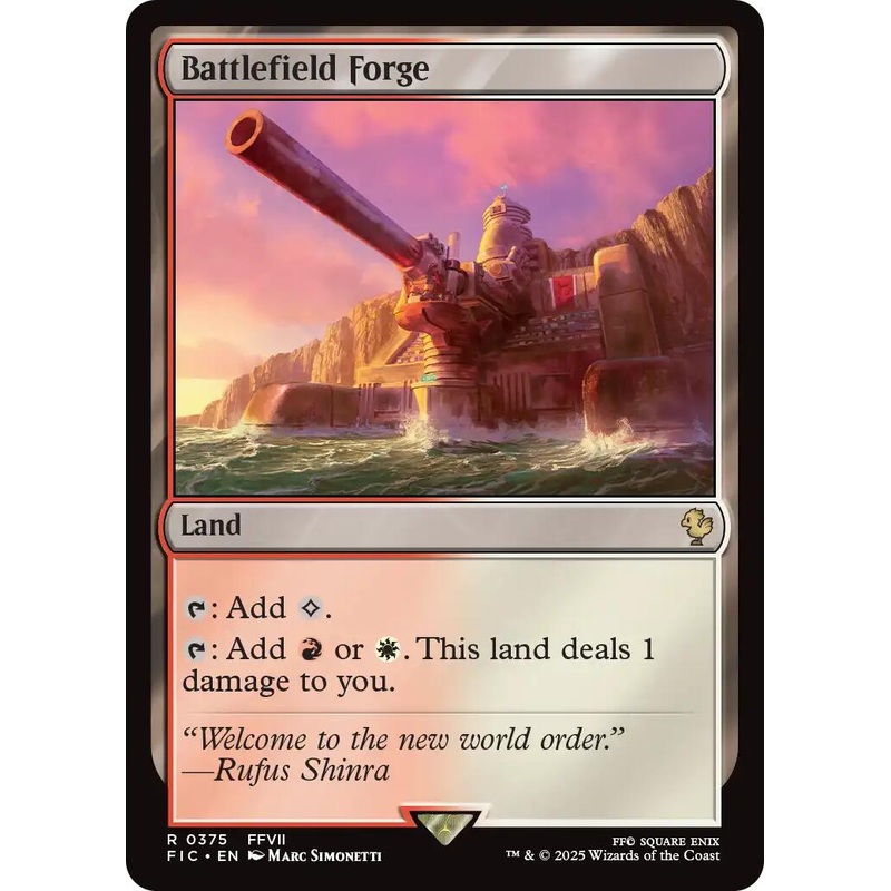 Battlefield Forge (Surge Foil) [FINAL FANTASY Commander]