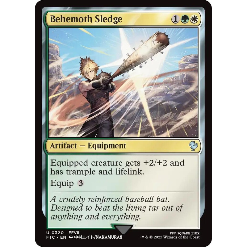Behemoth Sledge (Surge Foil) [FINAL FANTASY Commander]