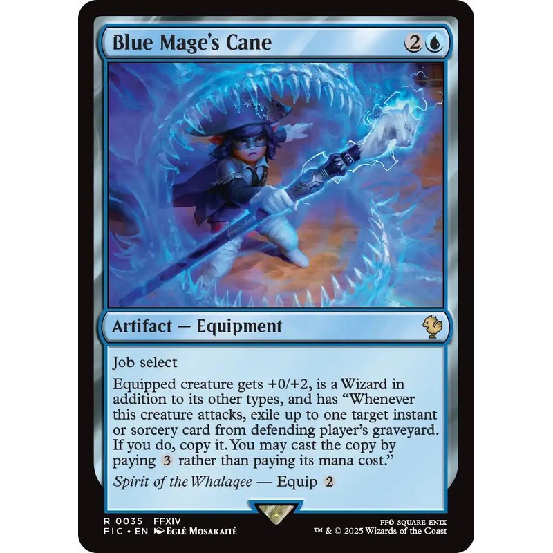 Blue Mage's Cane (Surge Foil) [FINAL FANTASY Commander]