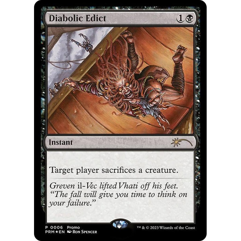Diabolic Edict (Graphic Novel Insert) [Media Promos]