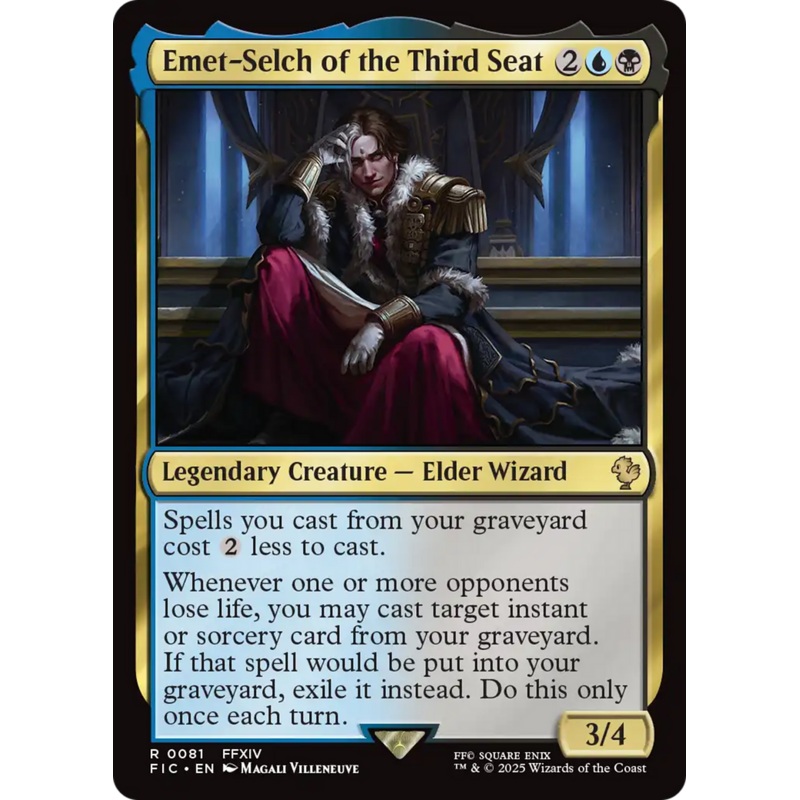 Emet-Selch of the Third Seat [FINAL FANTASY Commander]