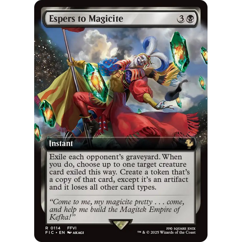 Espers to Magicite (Extended Art) [FINAL FANTASY Commander]