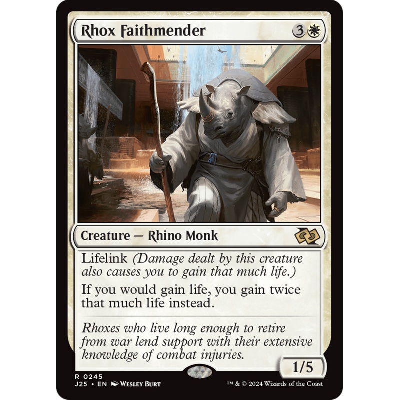 Rhox Faithmender [Foundations Jumpstart]