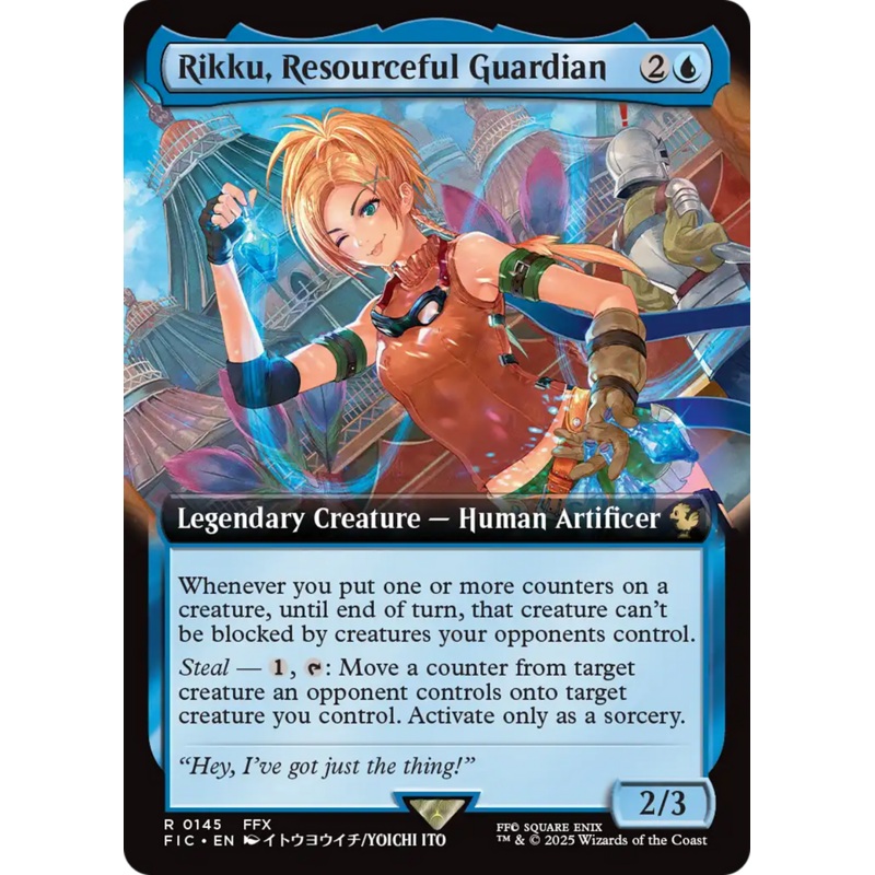 Rikku, Resourceful Guardian (Extended Art) [FINAL FANTASY Commander]