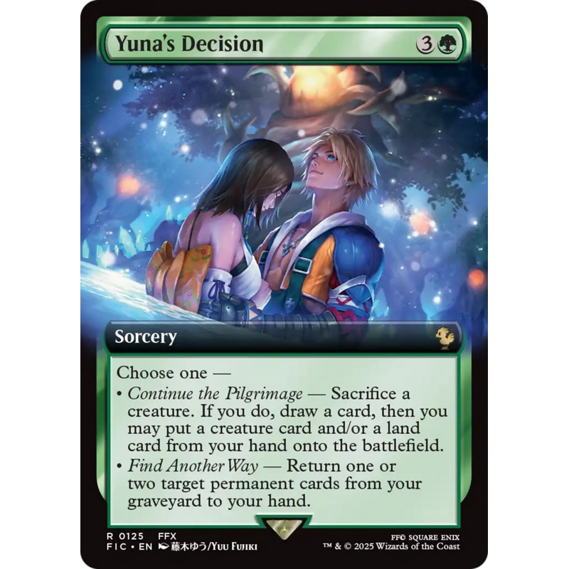 Yuna's Decision (Extended Art) [FINAL FANTASY Commander]