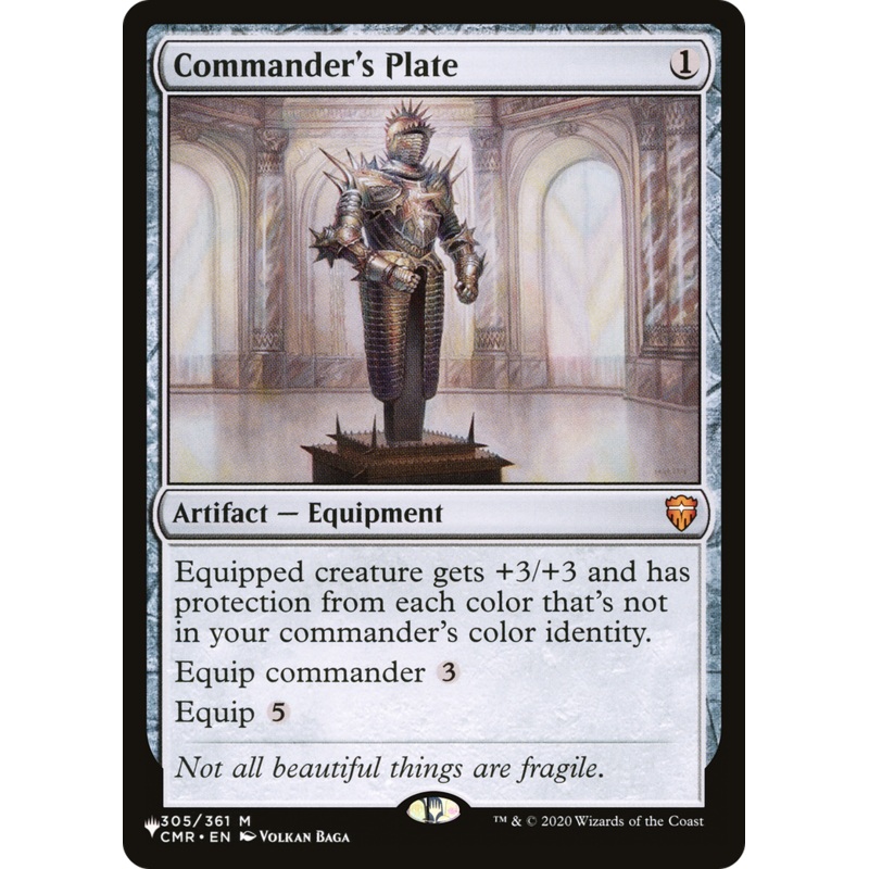 Commander's Plate [The List]