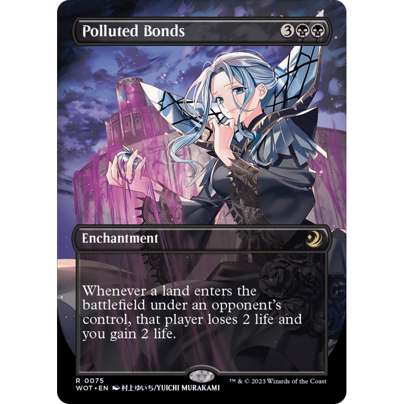Polluted Bonds (Anime Borderless) [Wilds of Eldraine: Enchanting Tales]