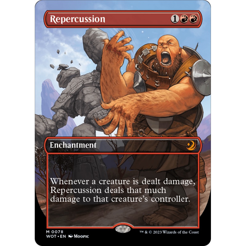 Repercussion (Anime Borderless) [Wilds of Eldraine: Enchanting Tales]