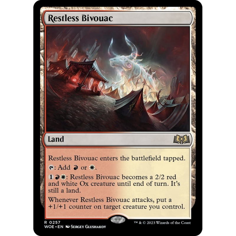 Restless Bivouac [Wilds of Eldraine]