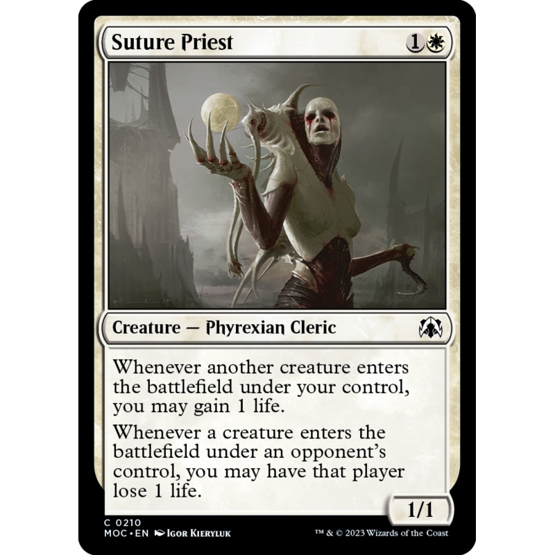 Suture Priest [March of the Machine Commander]