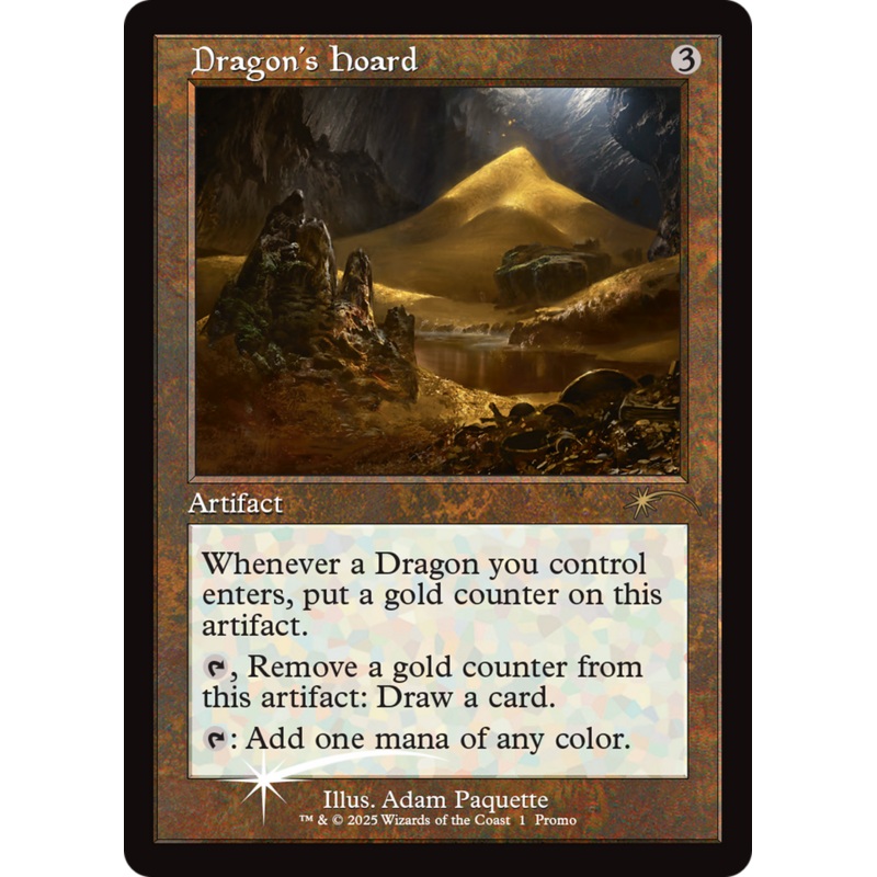 Dragon's Hoard (Retro Frame) [Wizards Play Network 2025]