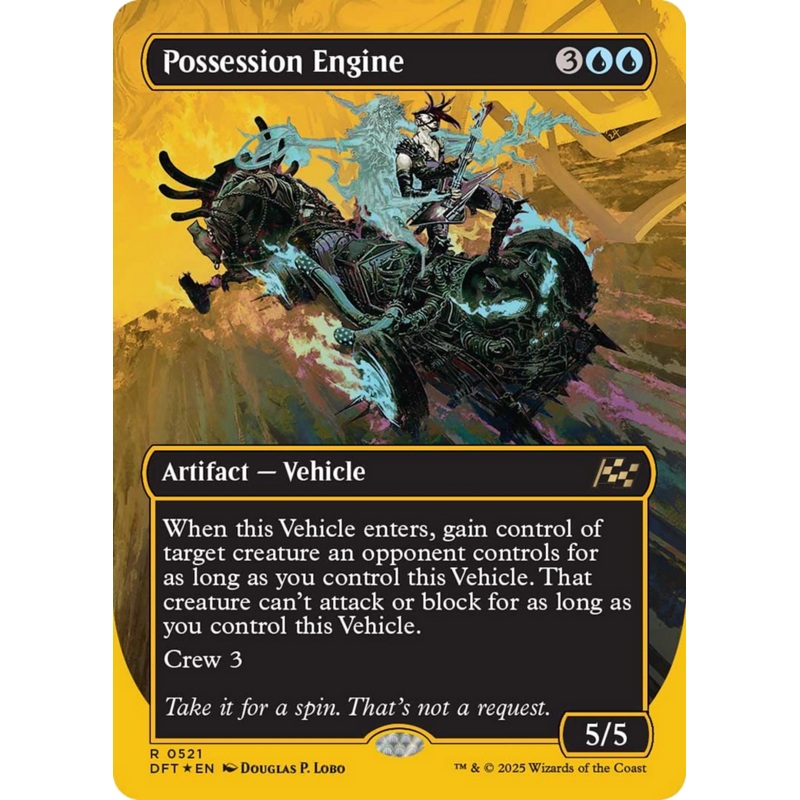 Possession Engine (Borderless) (First-Place Foil) [Aetherdrift]
