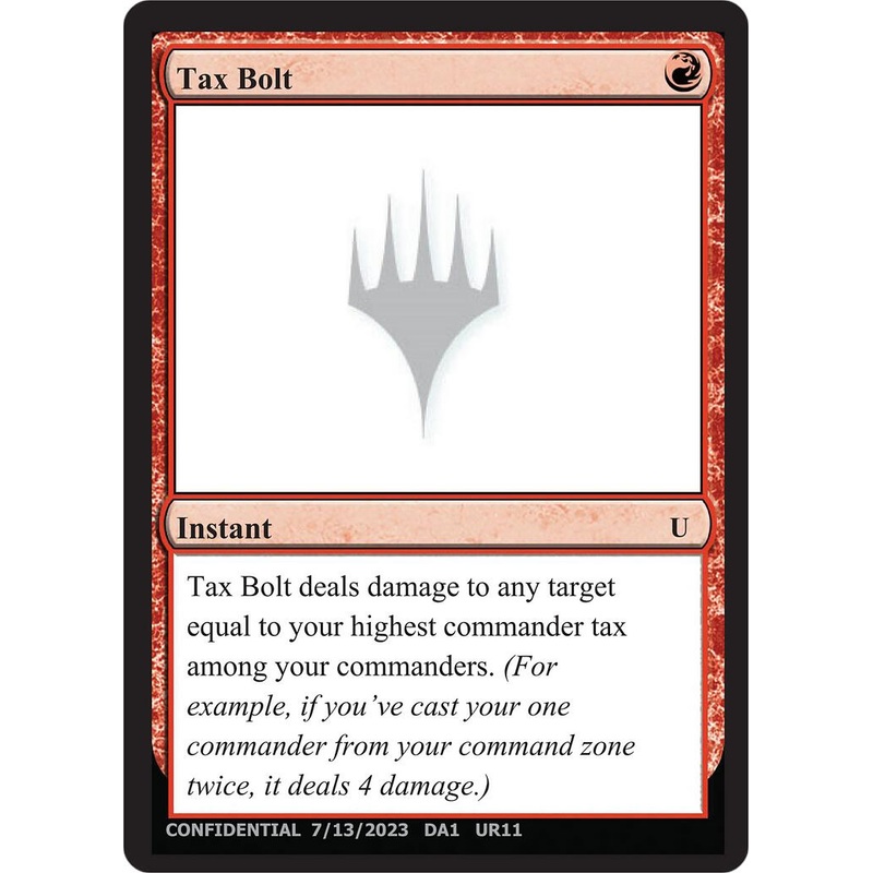 Tax Bolt [Mystery Booster]
