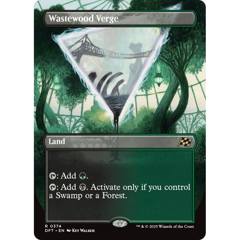 Wastewood Verge (Borderless) [Aetherdrift]