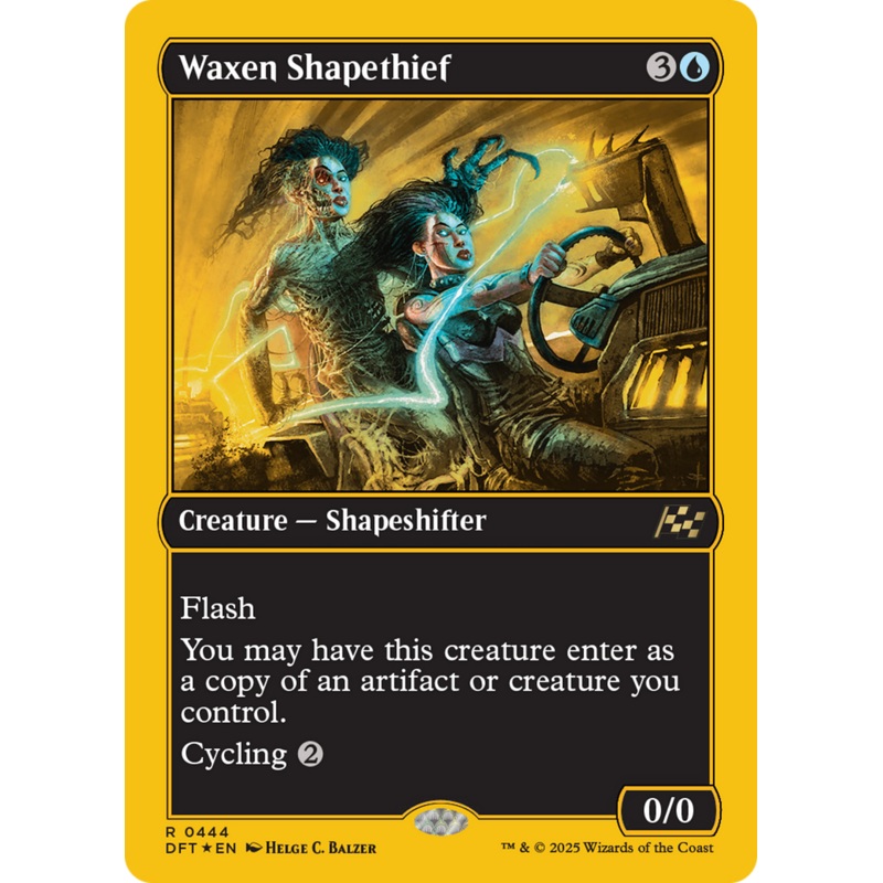 Waxen Shapethief (First-Place Foil) [Aetherdrift]