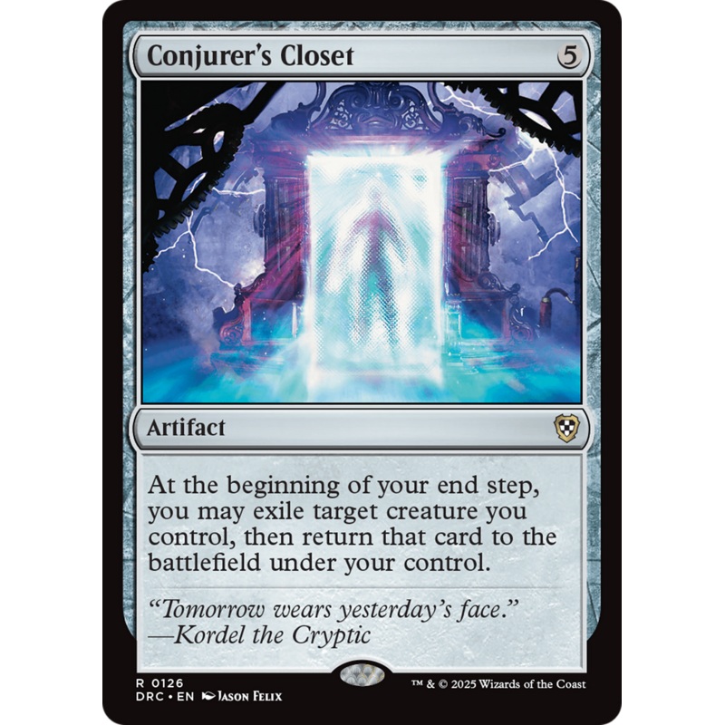Conjurer's Closet [Aetherdrift Commander]