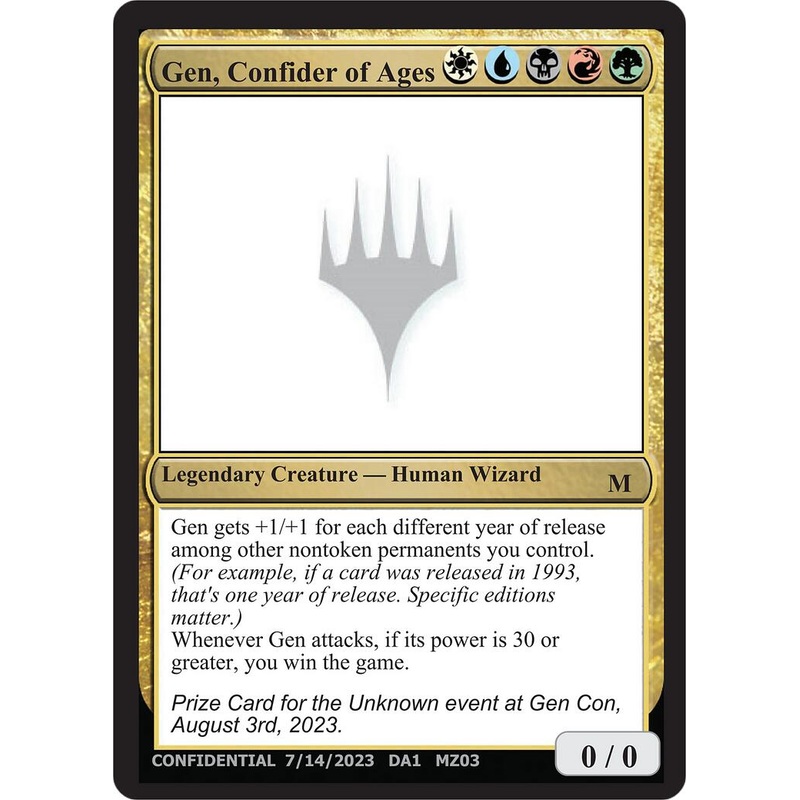 Gen, Confider of Ages [Mystery Booster]