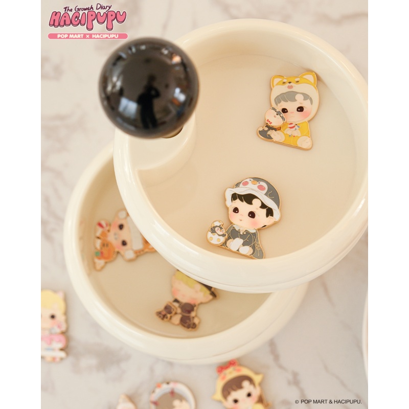 POP MART Hacipupu The Growth Diary Series - Badge Blind Boxes