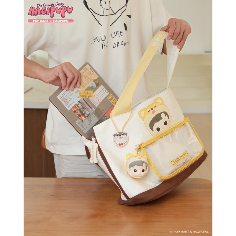 POP MART Hacipupu The Growth Diary Series - Canvas Bag