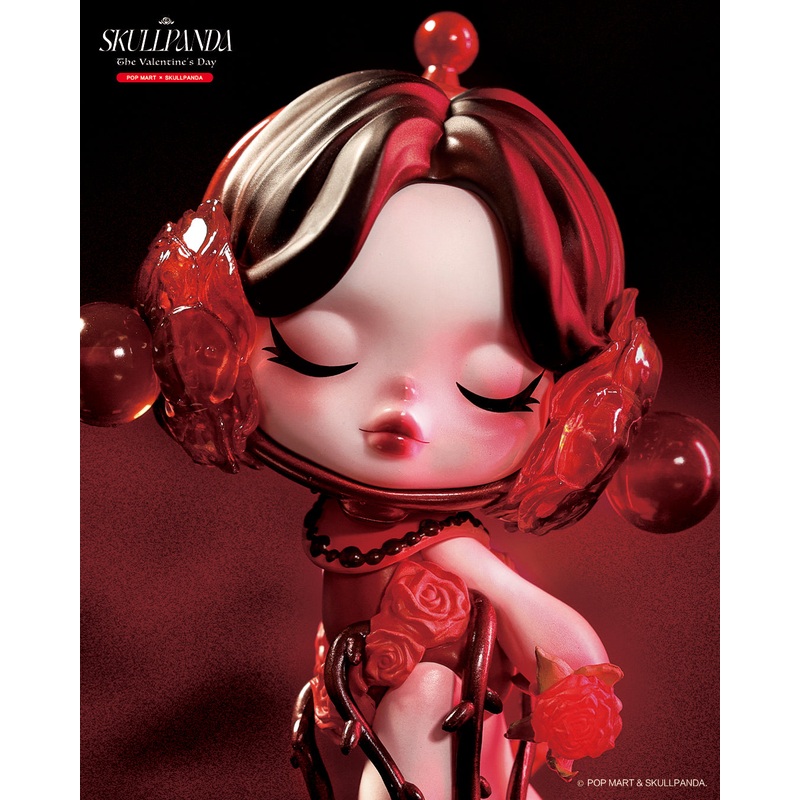 POP MART SKULLPANDA The Valentine's Day Limited Edition 100% Figure