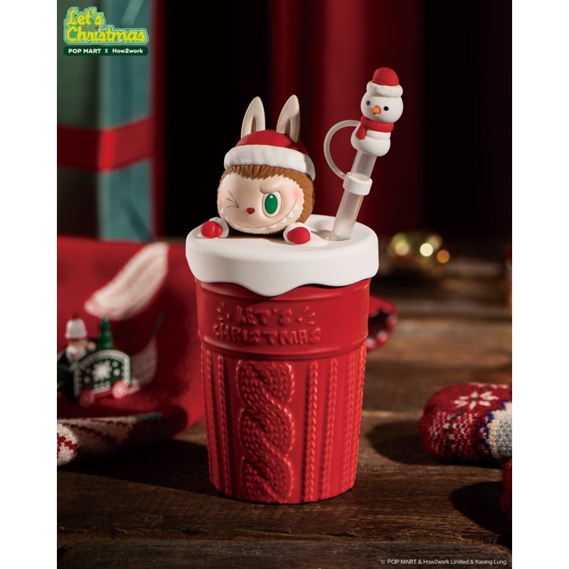 POP MART The Monsters Let's Christmas Collection - Sippy Cup