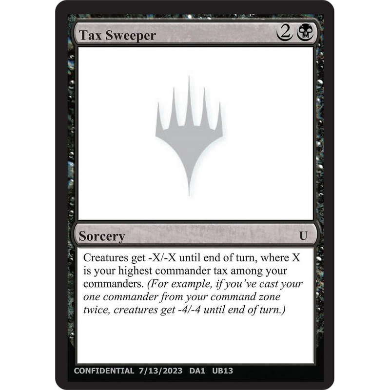 Tax Sweeper [Mystery Booster]