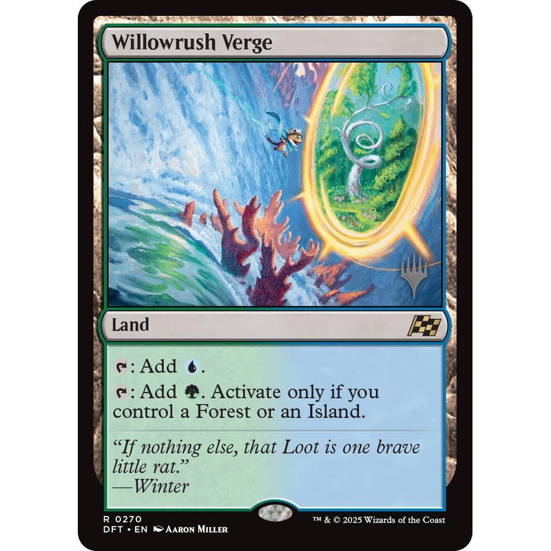 Willowrush Verge (Promo Pack) [Aetherdrift Promos]