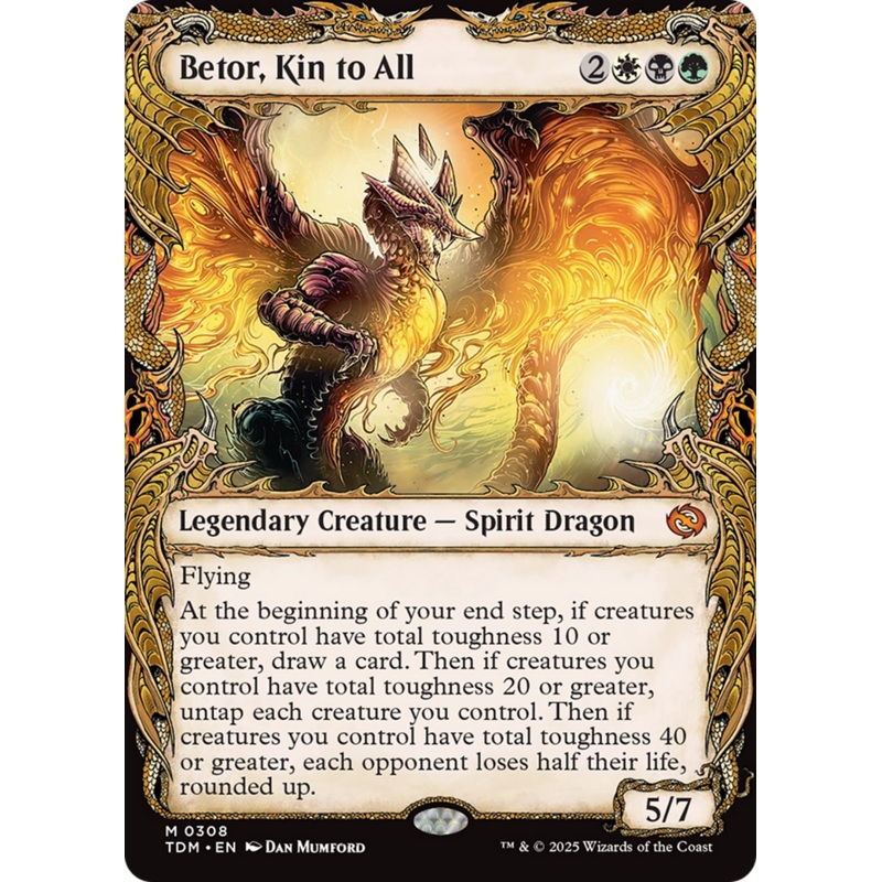 Betor, Kin to All (Showcase) [Tarkir: Dragonstorm]