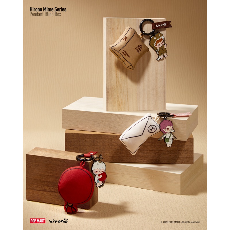 POP MART Hirono Mime Series - Pendant Blind Box