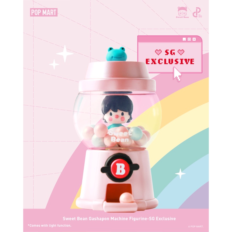 POP MART Sweet Bean Gashapon Machine Figurine - SG Exclusive
