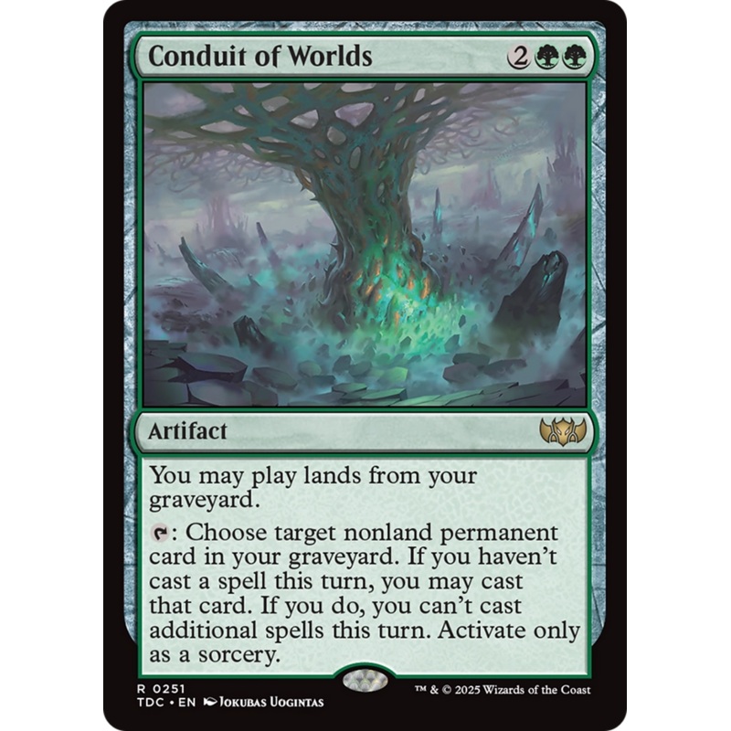 Conduit of Worlds [Tarkir: Dragonstorm Commander]