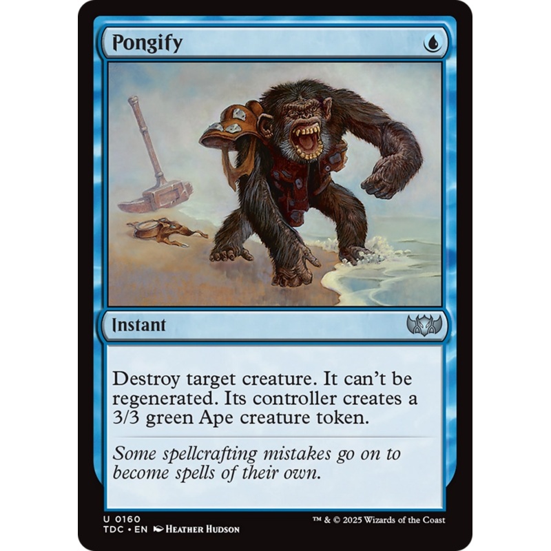 Pongify [Tarkir: Dragonstorm Commander]