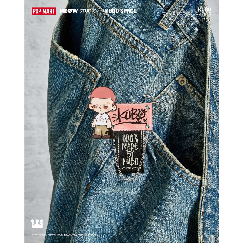 POP MART Kubo Jeans Series - Badge Blind Box