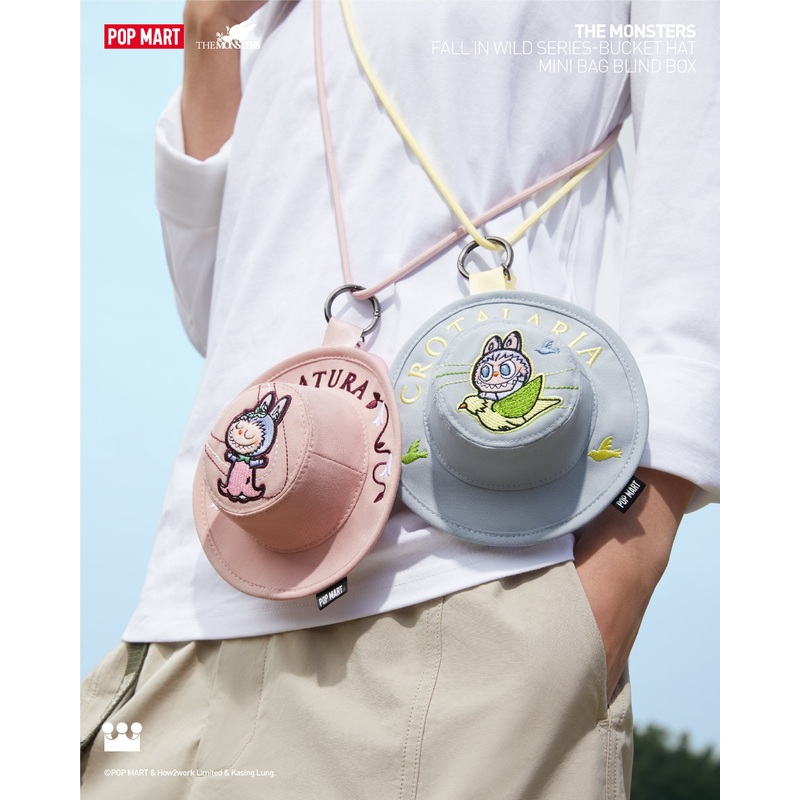 POP MART The Monsters Fall In Wild Series - Bucket Hat Mini Bag Blind Box